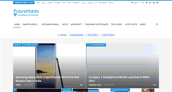 Desktop Screenshot of futuremobile.in